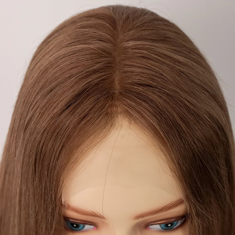 Full cuticle Eleanor color lace top wig Top Quality virgin hair YR006